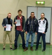 Platz zwei belegte die Mannschaft der Klasse IK 14_6. - Leopold-Ullstein-Schule