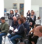 Interessiertes Publikum bei LEO-TALK. - Leopold-Ullstein-Schule